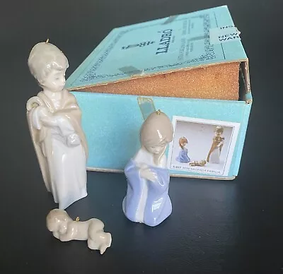 Buy Lladro Set Of 18 Different Nativity Christmas/ Angel Ornaments (6 Boxes Of 3 Ea) • 141.61£