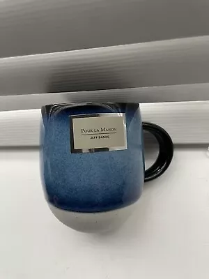 Buy Jeff Banks  Pour La Maison  Coffee Ceramic Mug Blue Colour New • 10.99£