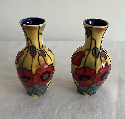 Buy A Really Lovely Pair Of Small Vintage OLD TUPTON WARE China Vases • 34.95£