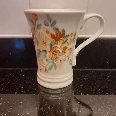Buy Laura Ashley Fine Bone China Mug  Yellow Floral Pattern  • 7£