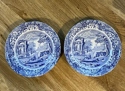 Buy Italian Spode Blue China 15cm Cereal Bowl- Set Of 2 • 25£