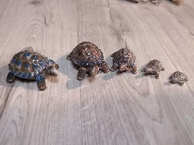 Buy Wade 1970’s Tortoise Family Of 5. Large Two Are Also Trinket Boxes  • 25£