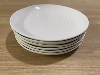 Buy 6 X Sophie Conran Portmeirion White Plates • 42£