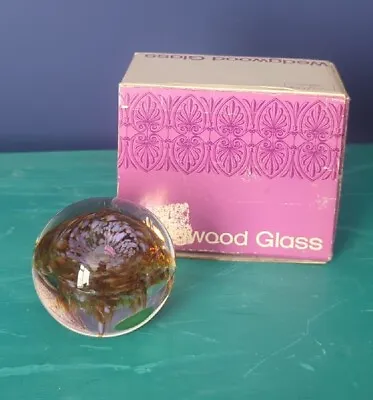 Buy Vintage Wedgwood Glass Paperweight • 10£
