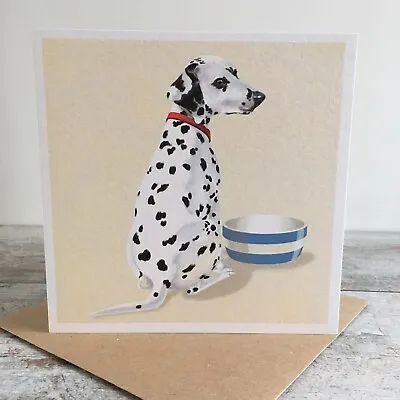 Buy Cornishware Inspired Greeting Card - Dalmatian. • 3£