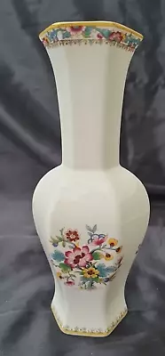 Buy Coalport Ming Rose Bone China Table Vase Floral 21.5cms High • 9.99£