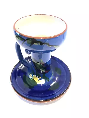 Buy Longpark Torquay Pottery Kingfisher Candlestick / Candle Holder • 20£