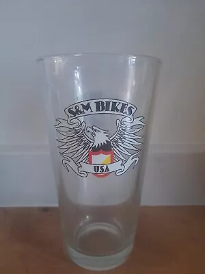 Buy Rare Pint Glass. Breweriana American- S&M Bikes Libbey Pint Glass. Used. • 10£