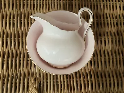 Buy Vintage 1940's Tuscan China Baby Pink Bone China Sugar Bowl/Jug Pattern No. 8699 • 9.99£