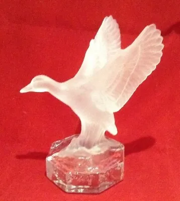 Buy Vintage Nachtmann Crystal Creatures Flying Duck Boxed • 22£