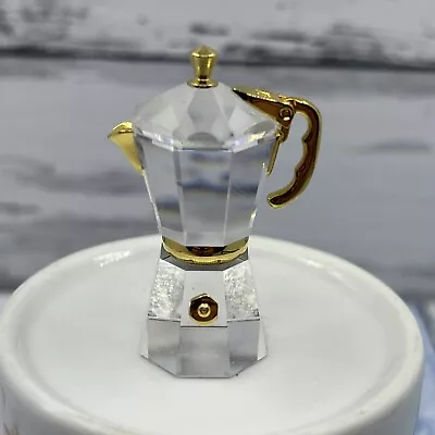 Buy SWAROVSKI-Crystal Memories-COFFEE MACHINE-Keepsake Miniature Ornament-Unboxed • 28£