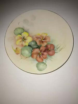 Buy Vintage Thomas Bavaria Porcelain Floral China  7” Plate. • 10.36£