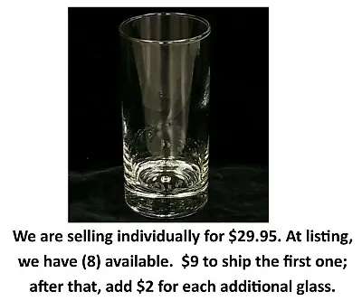 Buy Kosta Boda PIPPI Clear Bubble Flat Tumbler 14 Oz., 6 1/4  Glass (8 AVAILABLE)  • 28.37£