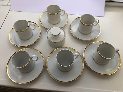 Buy 14-Piece Thomas Rosenthal Germany Gold Line Tea/Coffee Selection - 90's Vintage • 32£