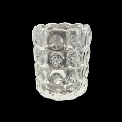 Buy IKEA Starburst Snowflake Clear Cut Glass Candle Holder Votive Tealight Sweden • 8.55£