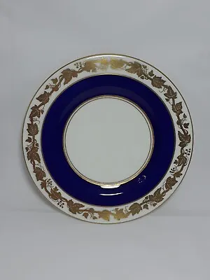 Buy *WEDGWOOD * MAZARINE 7 Inch Diameter Blue White Gold Plate • 4.99£