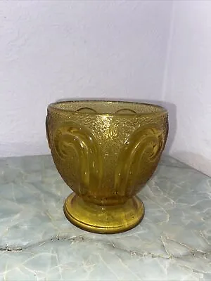Buy Antique Art Deco Bagley Pressed Glass Bowl Vase Rutland Pattern 3078 • 10.99£