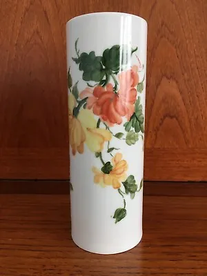 Buy Kaiser Porcelain Cylindrical Vase Lauriane 21cm High • 0.99£