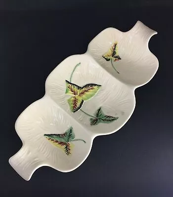 Buy Vtg Retro Shorter & Sons Hand Painted Serving Dish Woodland Ivy Leaves England • 20£