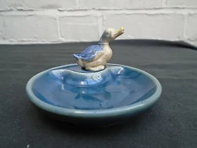 Buy Collectable Wade Ireland Blue Pin/Trinket Dish With A Duck Figure • 8£