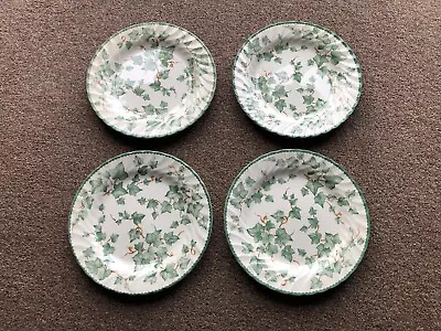 Buy BHS Country Vine Ivy 4 X Dinner Plates 10.5 Inch 26.5cm Very Good Condition • 25£