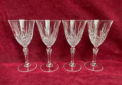Buy Set Of 4 24% Lead Crystal Glass 'Salzburg' Sherry Small Wine Glasses • 14.99£