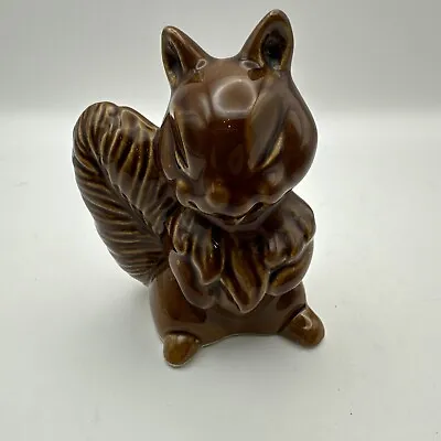 Buy Squirrel Vintage Brown Glaze Quirky Kitsch Ornament • 9.95£