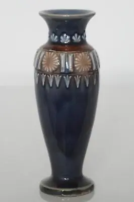 Buy Fine Royal Doulton Lambeth Miniature Vase - Art Nouveau - C.1905 • 95£