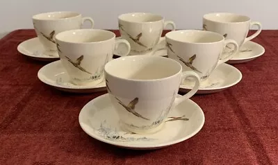 Buy 6 Vintage Royal Doulton The Coppice Duos, Cups & Saucers  • 20£