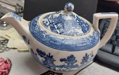 Buy Willow Wedgewood China Teapot • 20£