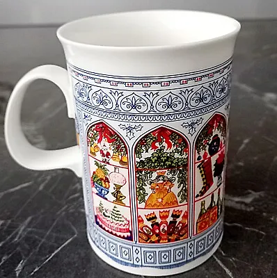 Buy Dunoon Sue Scullard Christmas Design Mug Made In England Fine Bone China • 14.50£