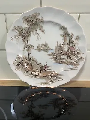 Buy Vintage Johnson Brothers ‘The Old Mill’ 8.5 Inch Decorative Plate • 1£