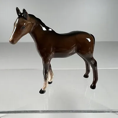 Buy Beswick Foal Standing Brown Vintage 8 Cm Tall Glossy Figurine Collectible • 12.92£
