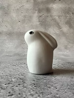 Buy ARABIA Hella Stoneware WhiteGray Rabbit Interior Ornament Rare From Japan • 129.94£