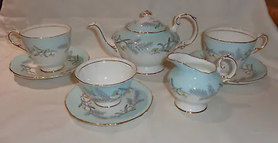 Buy Vintage Paragon Bone China Teapot Cup Saucer Jug And Sugar Bowl Plate • 35£