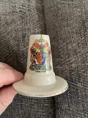 Buy Crested Ware Witches Hat Chester Souvenir • 1.49£