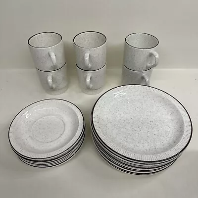 Buy POOLE Pottery Parkstone TeaSet 6 Cups 6 Saucers & 9 Tea Plates • 19.99£
