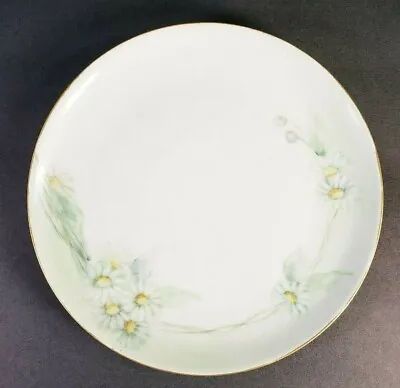 Buy Haviland France Hand Painted 6  Dessert Plate Green With White Daisy Dinnerware • 11.35£
