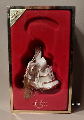 Buy Lenox 2001 Our First Christmas Ornament Wedding Bells PERFECT IN BOX! • 15.60£
