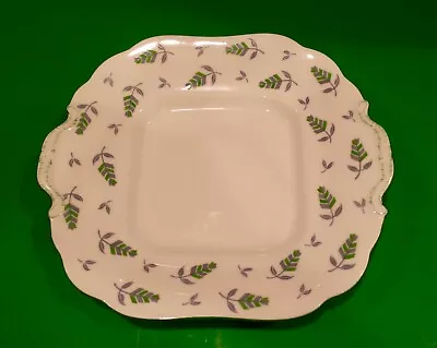 Buy Minton China  Square Handled Biscuit Cake Sandwich Plate Server Pattern # Np2982 • 23.65£