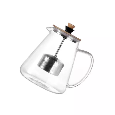 Buy Stovetop Safe Tea Kettle Loose Leaf Teapot Transparent Detachable • 22.69£