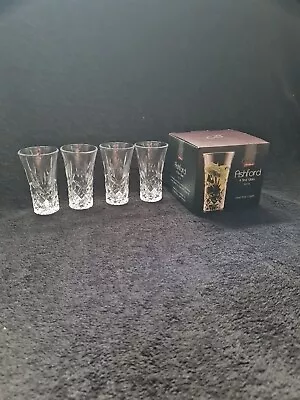 Buy Ashford Lead Free Crystal Shot Glasses Set Of 4 • 10£