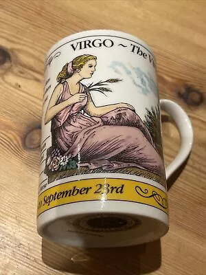 Buy Virgo The Virgin Mug Dunoon Fine Stonewear Star Sign Zodiac Series Of 12 Designs • 5.50£