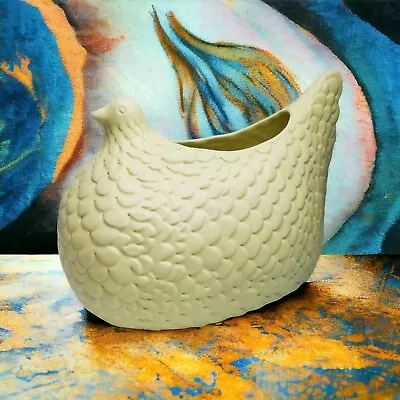 Buy Vintage Aldo Londi Bitossi Ceramiche Italian Pottery Yellow Hen Chicken Planter • 751.29£