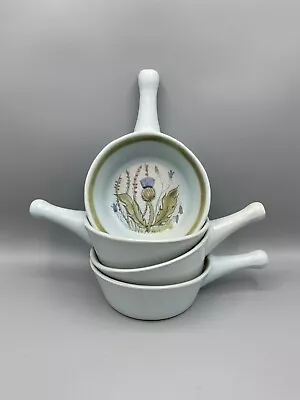 Buy Buchan Portobello Thistle Stoneware Soup Bowl With Handle Set 4, Thistleware 271 • 107.04£