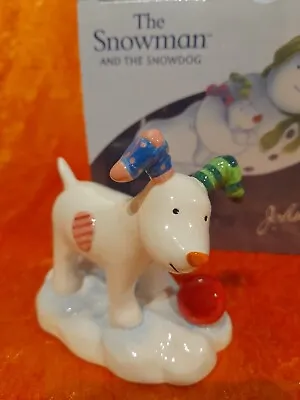 Buy John Beswick The Snowman And The Snowdog  Dog  NOT MONEYBOX JB18 Raymond Briggs • 95£
