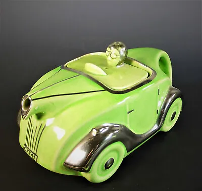 Buy Great James Sadler Art Deco Racing Car Tea Pot • 145£