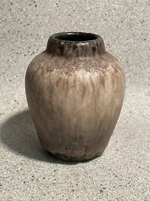 Buy Fat Lava Vase 11cm Tall Brown Ceramic Traditional Home Decor Vintage • 14.99£