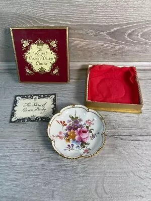 Buy Royal Crown Derby China Plate Boxed With Papers Stunning • 8.99£