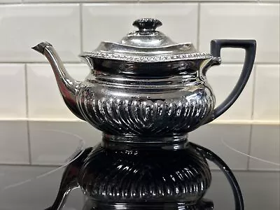 Buy Vintage Devon Silverine Fieldings Silver Plate 2.5 Pint Teapot Lovely Shape • 3£